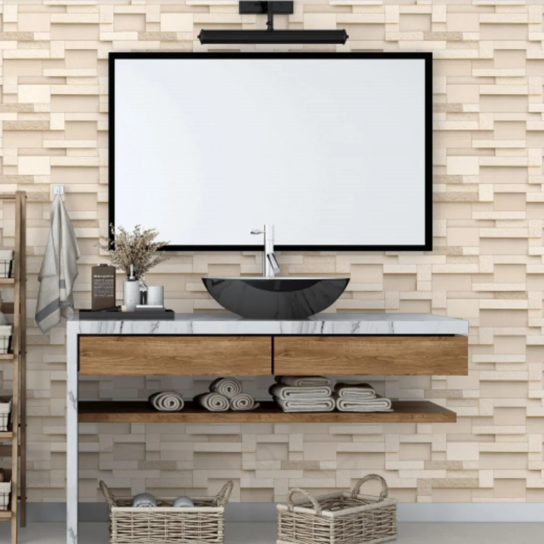 Exotica Atlas, stone-pattern wall tile for exterior walls